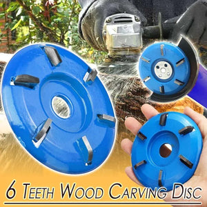 🎁Father's Day Special - 6 Teeth Wood Carving Disc