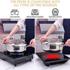 🎁Father's Day Special - TEMPERATURE CONTROLLED DEEP FRYER
