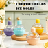 Light Bulbs Ice Molds Summer New Creative